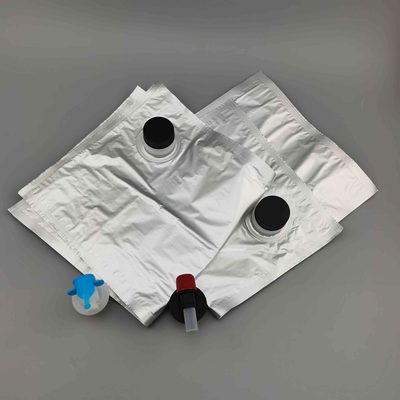 Custom Metallized Bag-in-Box 1 L with Valve, Large Capacity for Milk