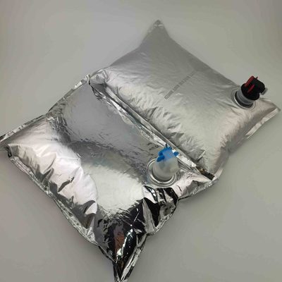 Custom Metallized Bag-in-Box 10 L with Butterfly Valve for Red Wine