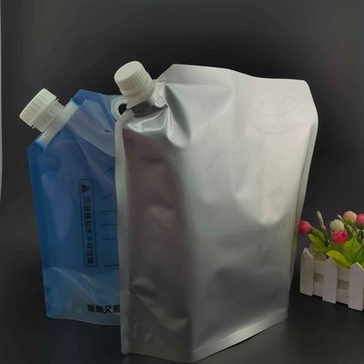 Custom Foil Stand-up Pouch 5 L with Spout for Beverages and Liquids