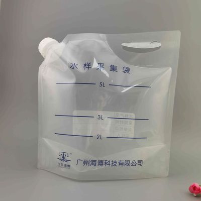 Custom Transparent Spout Pouch 10 L, Portable for Liquids
