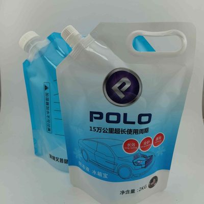 Custom Laminated Packaging Pouch 2 L for Antifreeze