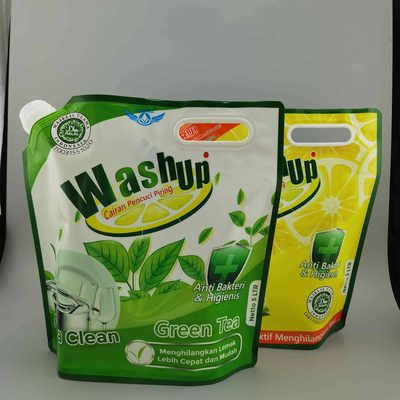 Custom Packaging Pouch 5 L with Spout, Small-Mouth for Dish Soap