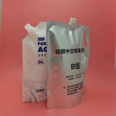 Custom Metallized Stand-up Spout Pouch 1–20 L for Laundry Detergent