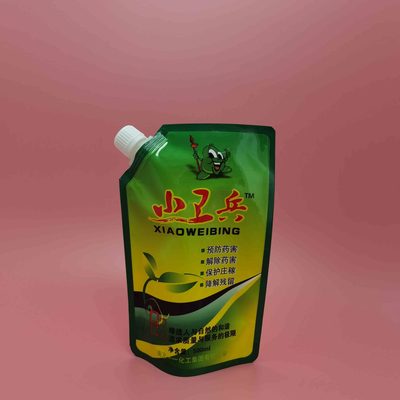 Custom Stand-up Pouch 500 ml with Spout for Chemicals