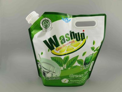 Custom Spout Pouch 1–10 L for Laundry Detergent and Cleaner