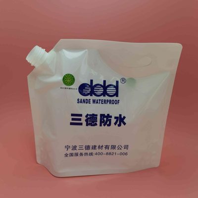 Custom Milky-White Spout Pouch 5 L for Waterproof Material and Bleach