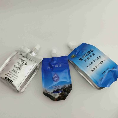 Custom Foil Water Pouch 330 ml with Spout for Hydrogen-Rich Water