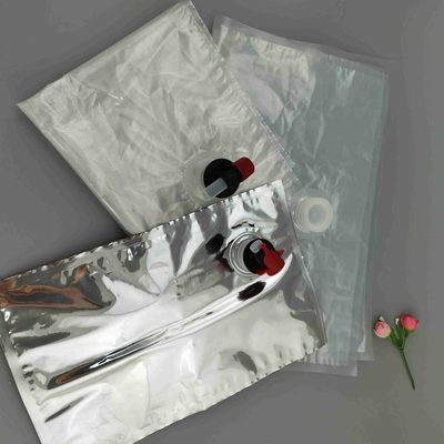 定做1-20L蝴蝶阀镀铝红酒BIB盒中袋果汁饮料消毒水袋