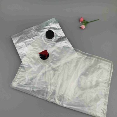 10升/15L食用油果汁浓浆牛奶 果酱无菌阀门透明BIB液体盒中袋