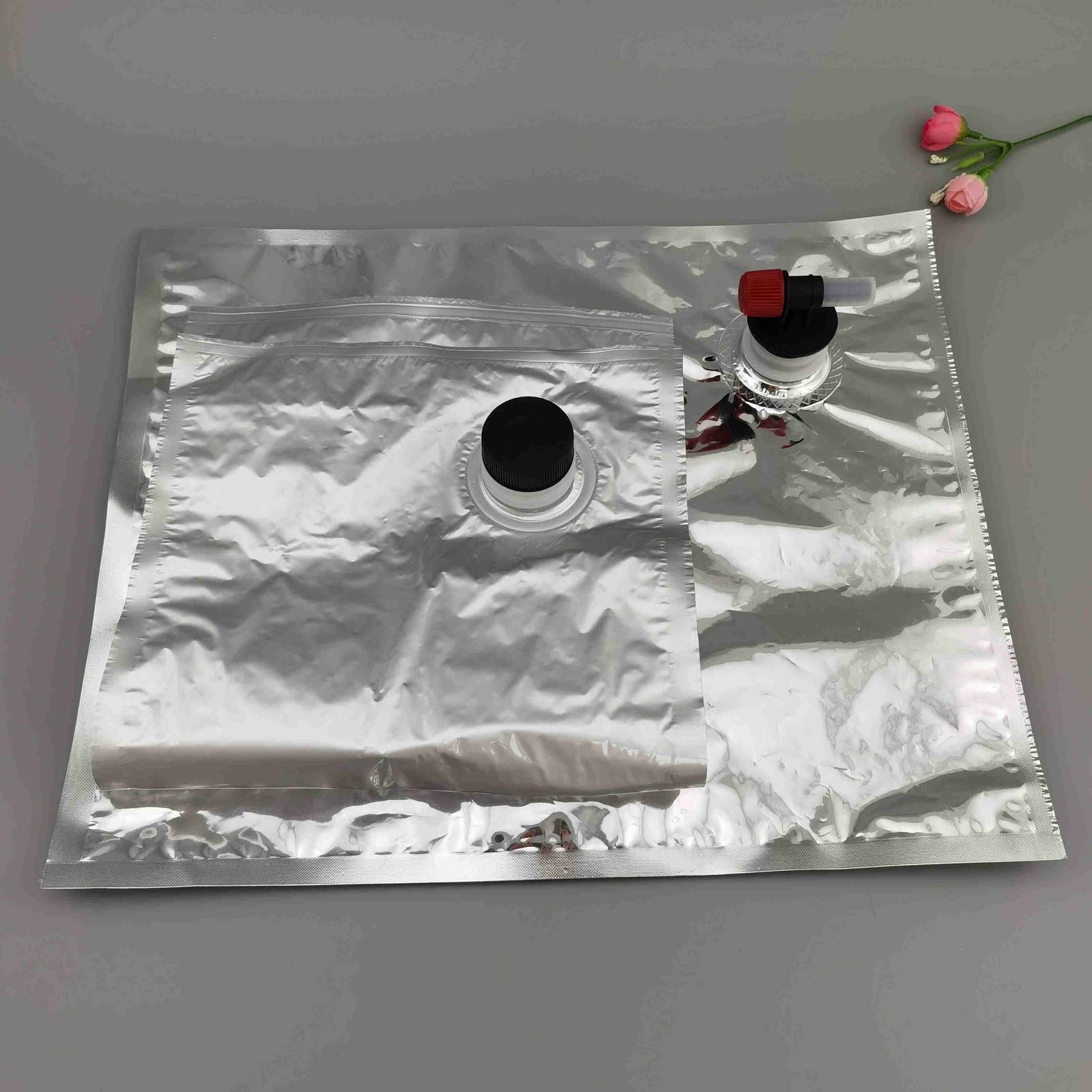 厂家定制10公斤无菌果汁盒中袋10L大容量液体盒中袋压口抗压防爆