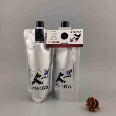 Custom Foil Spout Pouch 1–1000 ml for Orange Juice