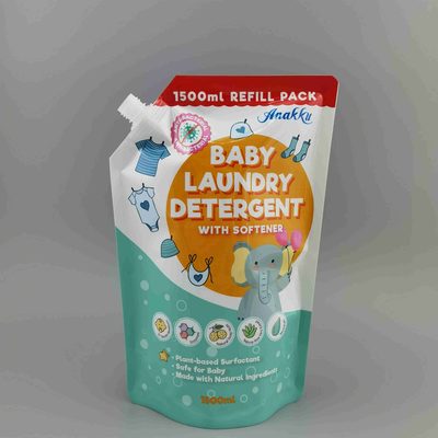 Custom Foil Packaging Pouch 1–1000 ml with Spout for Laundry Detergent