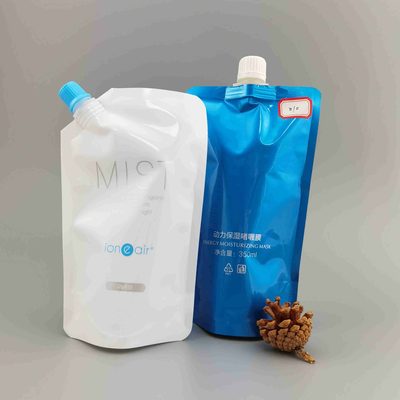 Custom Foil Stand-up Spout Pouch 1–1000 ml for Perm Solution