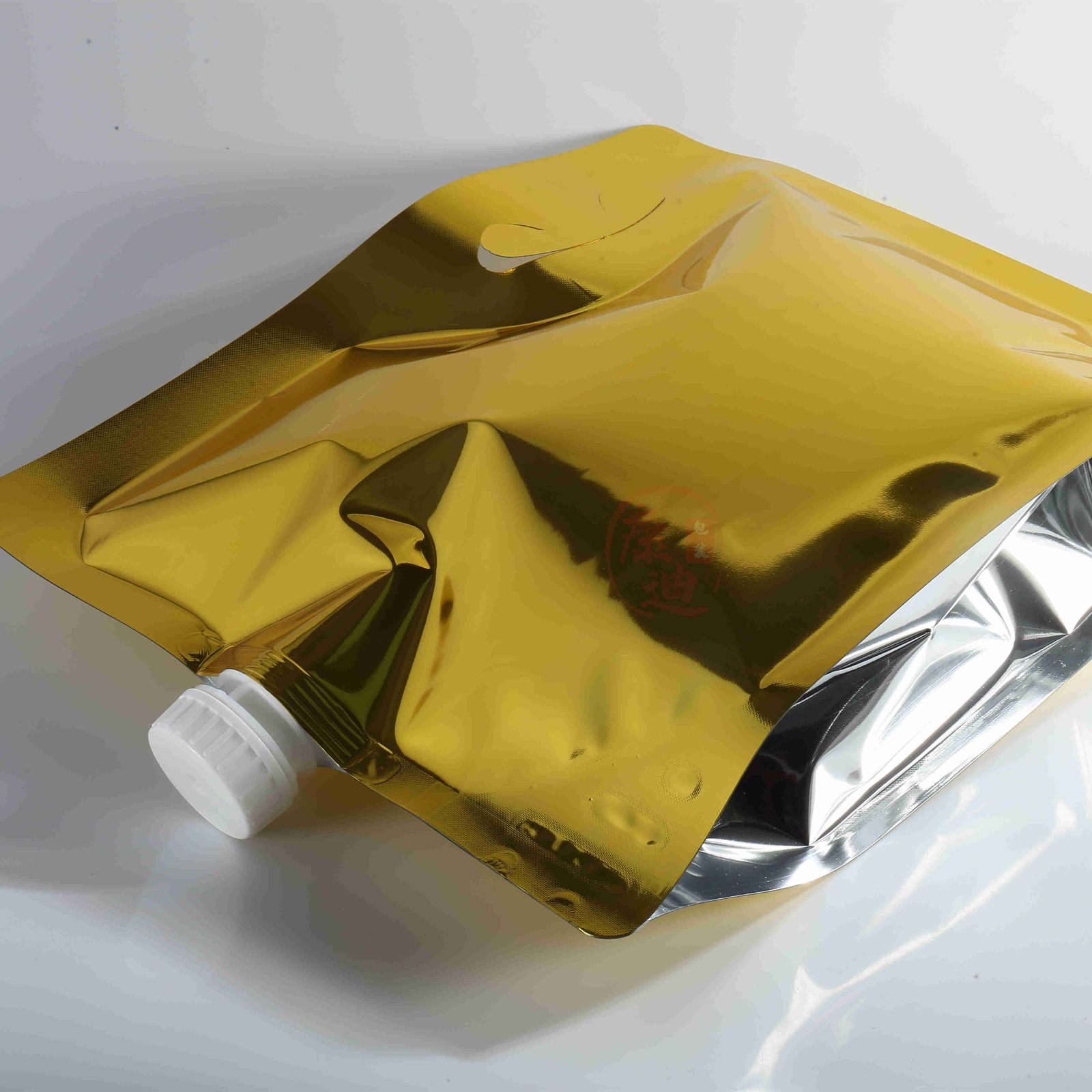Custom Foil Spout Pouch 1 L for Hair Dye and Hair Treatment Cream