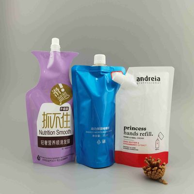Custom Foil Stand-up Spout Pouch 1–1000 ml