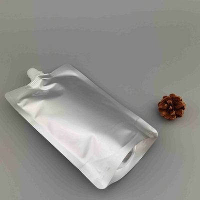专业定制定做饮料豆浆乳制品液体食品类自立吸嘴铝箔塑料复合包装袋