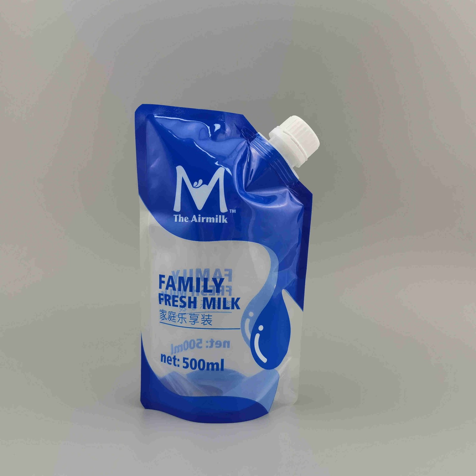 Custom Spout Pouch 1–1000 ml, Portable for Yogurt and Milk Tea
