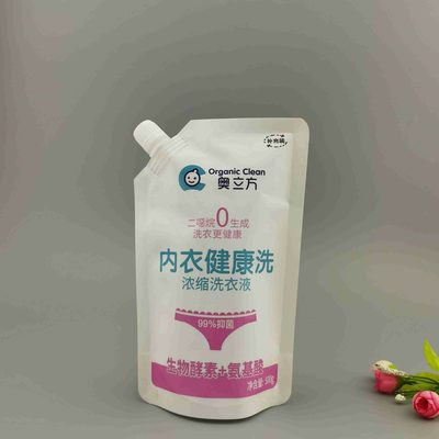 洗衣液包装袋洗衣液自立袋液体吸嘴袋定做饮料嘴袋日化吸嘴自立袋