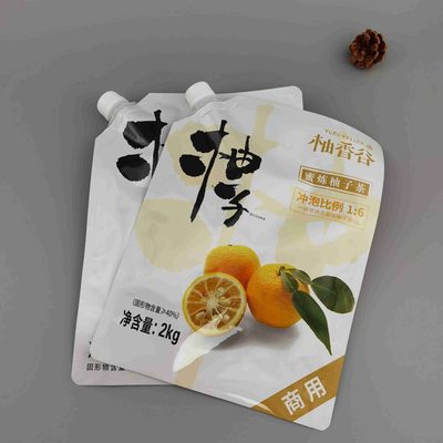 Custom Stand-up Spout Pouch 1 L for Liquids, Juice and Beverages