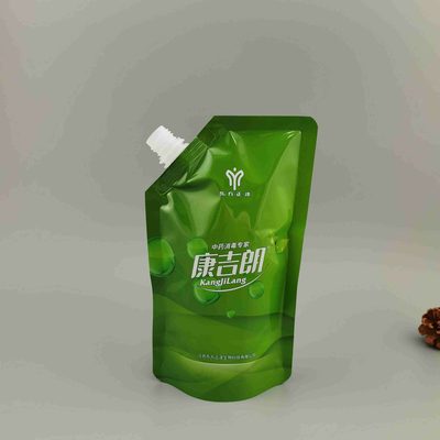 吸嘴消毒液包装袋1-2L洗衣液袋赠送装吸嘴自立袋柔顺剂包装袋