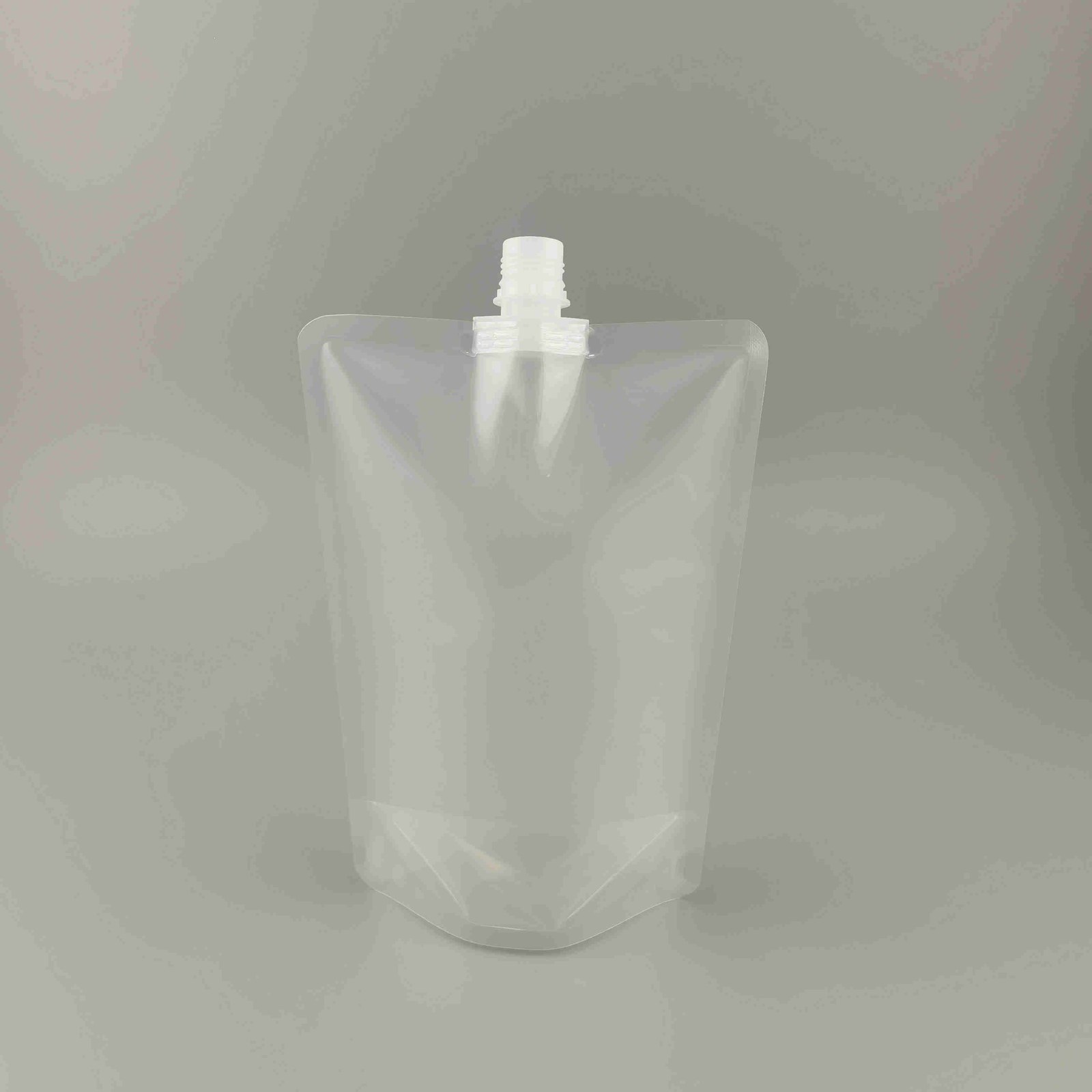 Custom Transparent Stand-up Spout Pouch 1–1000 ml for Soy Milk