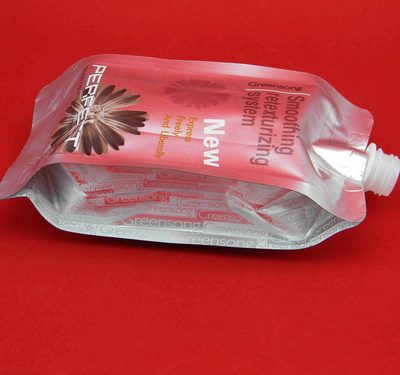 Custom Foil Eight-Side-Seal Pouch with Spout for Hydrogen-Rich Water
