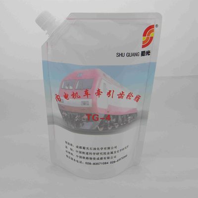 Custom Laminated Packaging Pouch 1 kg with Spout for Lubricating Oil