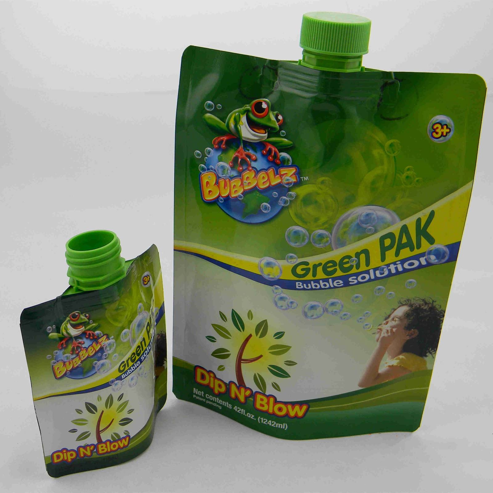 Custom Foil Spout Pouch 1–1000 ml for Jelly and Laundry Detergent
