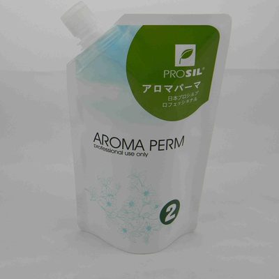 Custom Stand-up Spout Pouch 1–1000 ml for Perm Solution