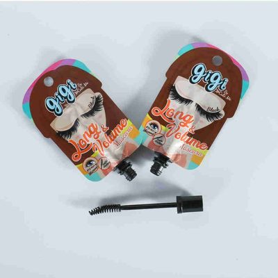 定做5g彩妆小吸嘴袋唇釉睫毛膏异形吸嘴袋面膜化妆品自立吸嘴袋