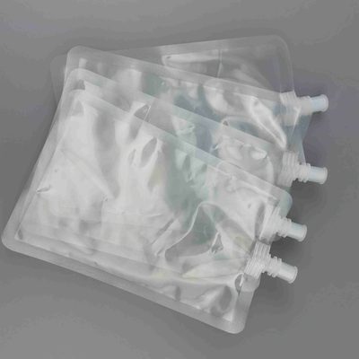 Custom Transparent Stand-up Spout Pouch 1–1000 ml for Herbal Medicine
