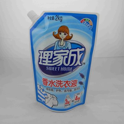 Custom Stand-up Spout Pouch 1–1000 ml, Universal for Laundry Detergent