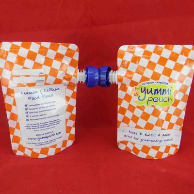 Custom Packaging Pouch 1–1000 ml with Spout, Single-Use for Jelly