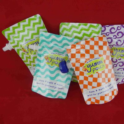 Custom Foil Spout Pouch 1–1000 ml for Jelly