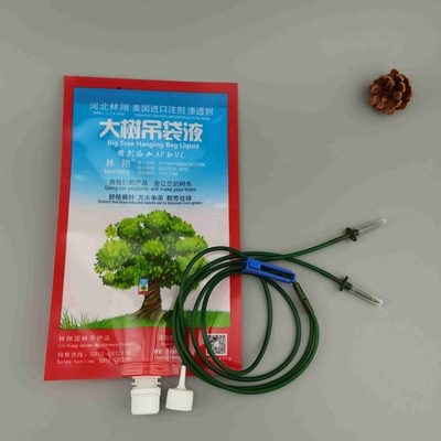 Custom Infusion Bag 1000 ml with Spout for Plant Nutrition