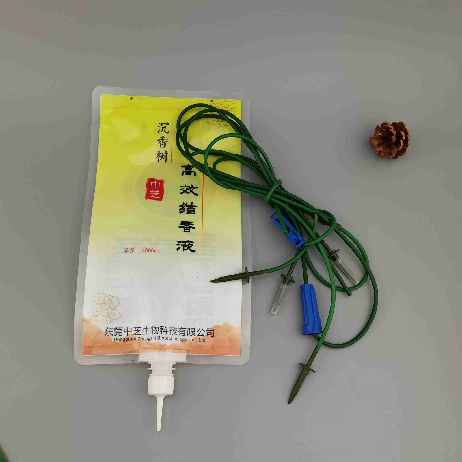 定制多规格大树输液袋大树营养吊液带嘴袋三层结构液体包装袋