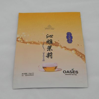 Custom Foil Pouch, Colour-Printed for Black Tea