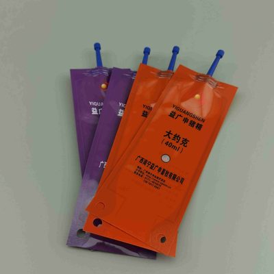 Custom Spout Pouch 80 ml, 100 ml, Single-Use for Boar Semen