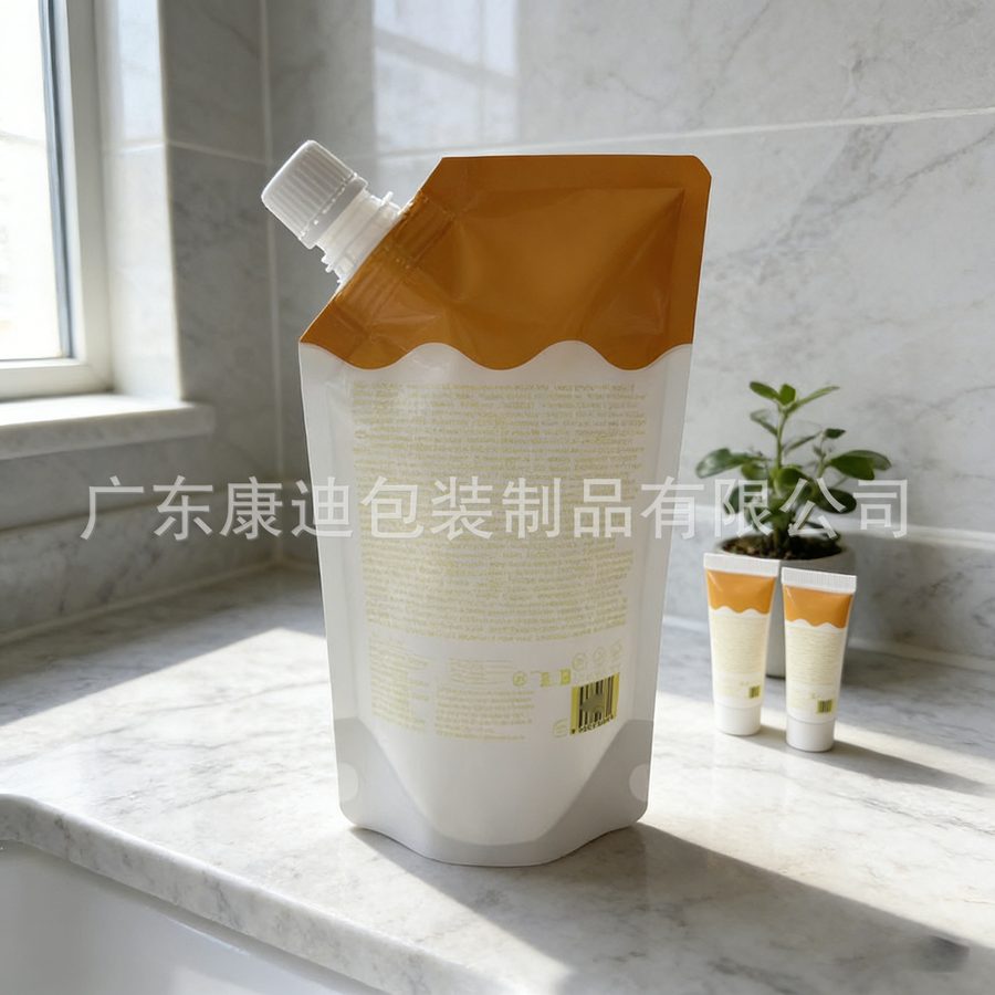 1L吸嘴式皂液袋 洗手液沐浴露补充装定制