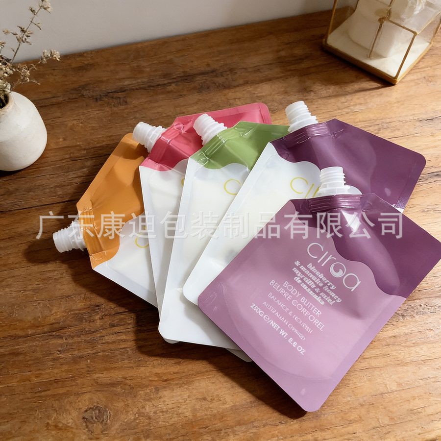 Custom 1000ml Spouted Detergent Pouch for Shampoo and Hand Soap Refill
