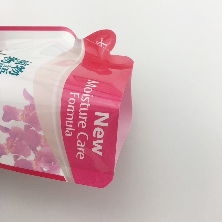 320ml Milky White Spout Pouch for Laundry Detergent & Liquid Soap