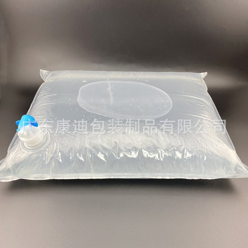 3L 食用油盒中袋(配按钮阀)|东莞康迪包装