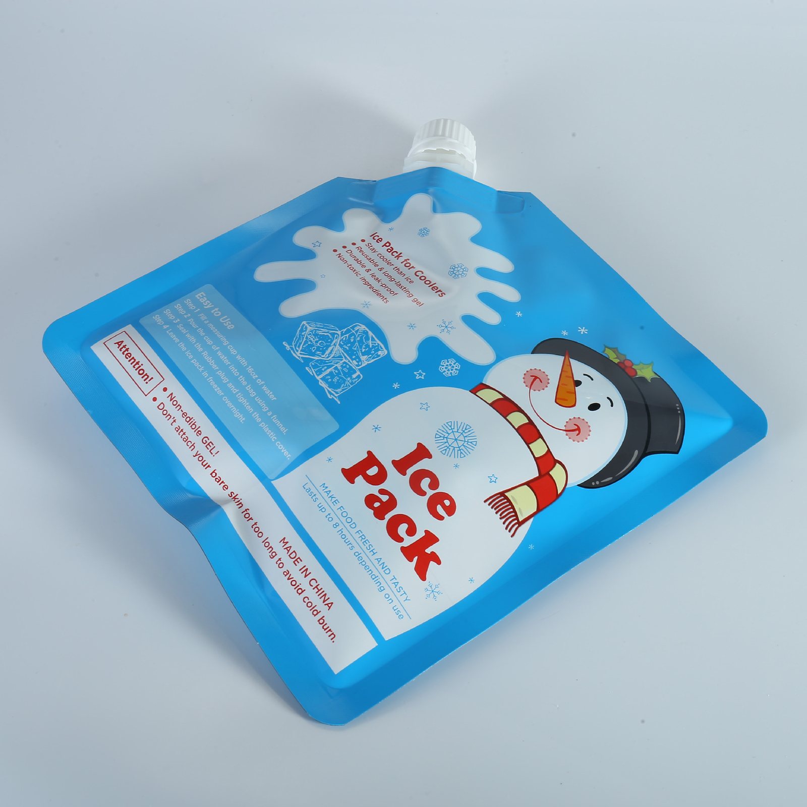 1kg宠物食品镀铝包装袋(PET/VMPET/PE 镀铝结构)