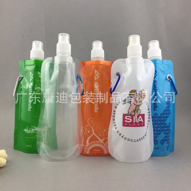 500ml 食用油液体包装袋（配直吸嘴）